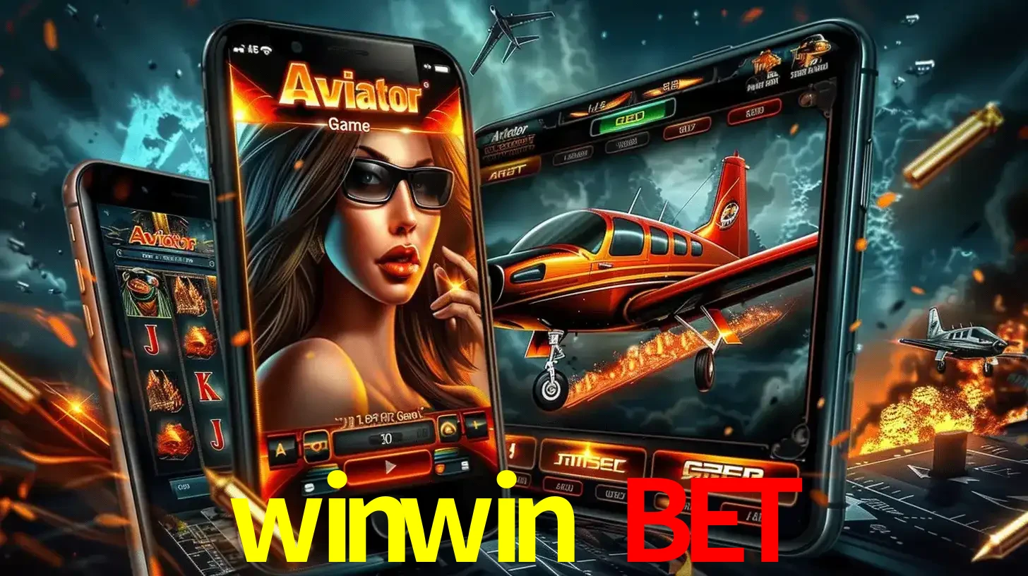 O popular jogo de apostas Aviator exibido em vários celulares e tablets, mostrando a interface emocionante e a ação de voo disponíveis para jogar agora no winwin bet.